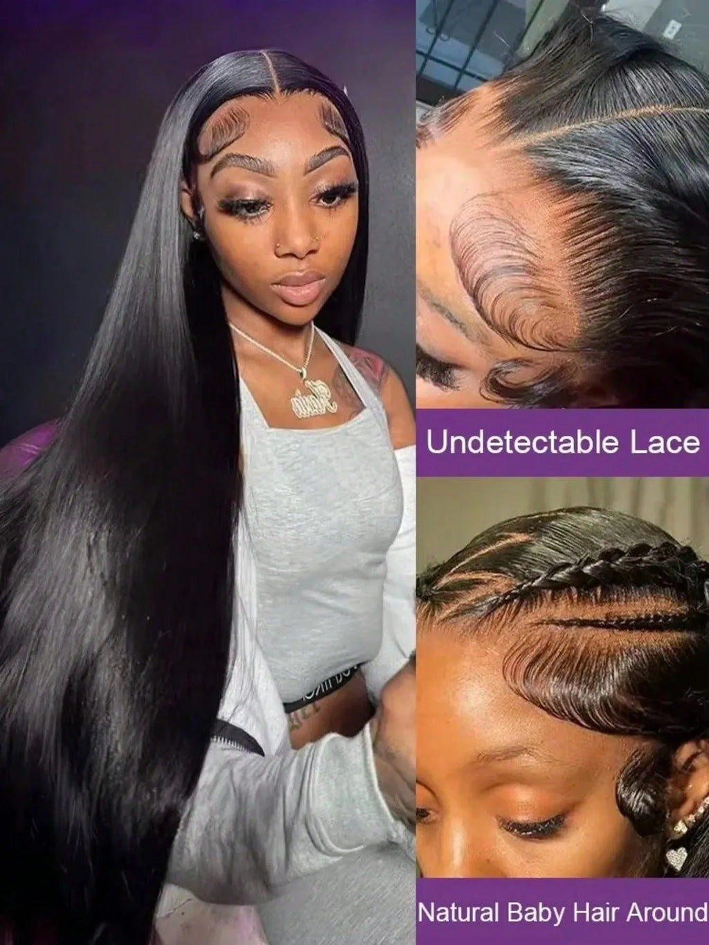 40 Inch 13x4 Bone Straight Lace Front Wigs Human Hair 13x6 Brazilian Transparent Lace Frontal Wig For Women With Baby Hair
