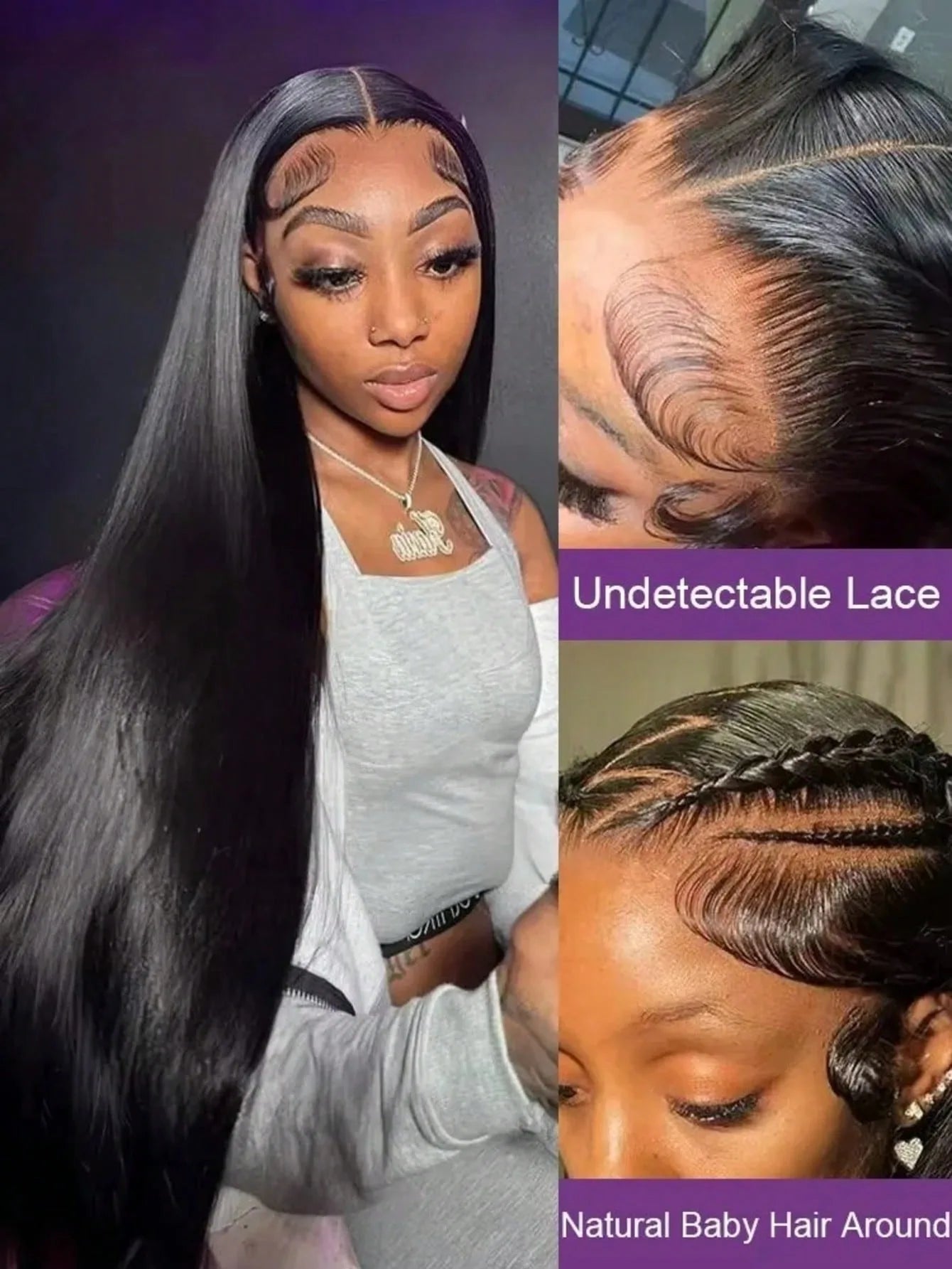 40 Inch 13x4 Bone Straight Lace Front Wigs Human Hair 13x6 Brazilian Transparent Lace Frontal Wig For Women With Baby Hair