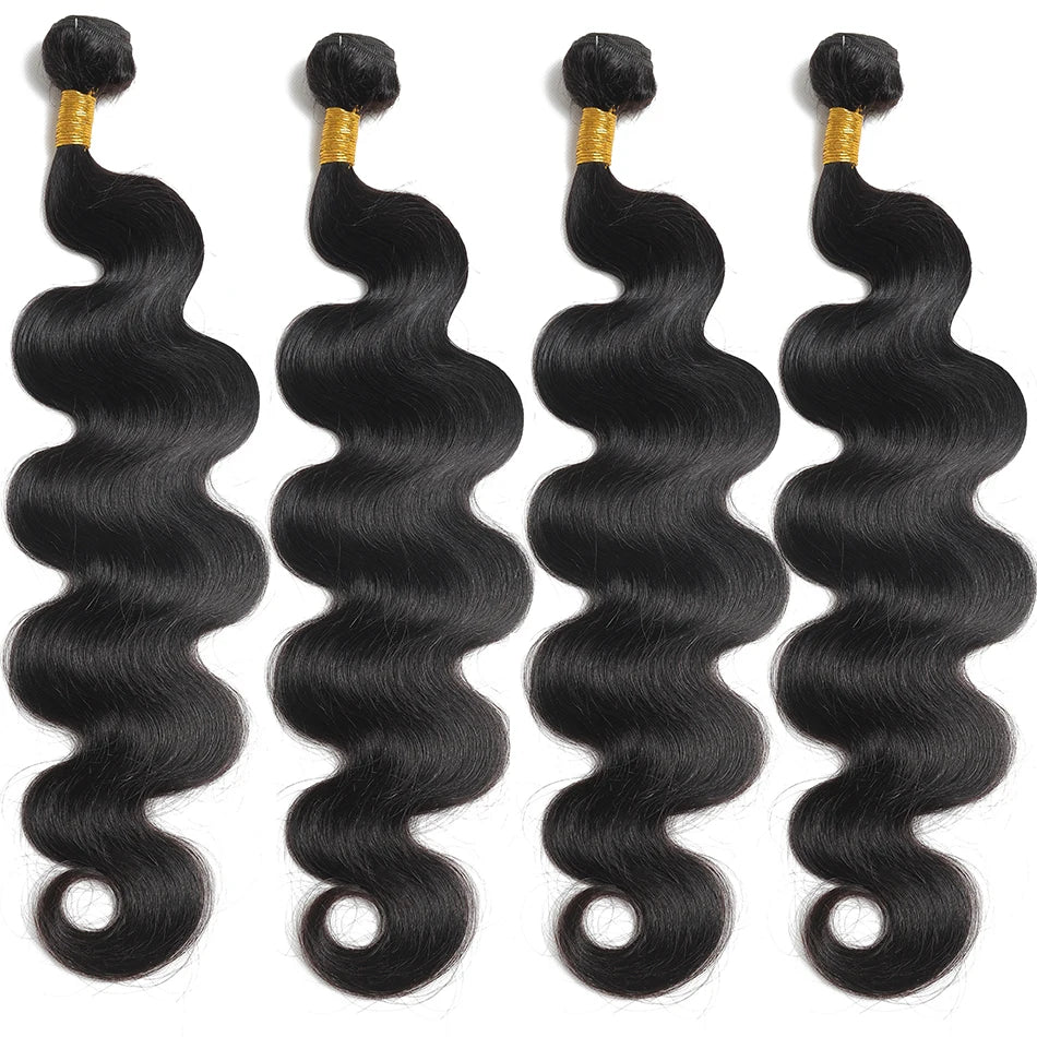 15A Raw USA Body Wave Human Hair Bundles 100% Unprocessed Virgin Hair Weave Extensions 1/3/4pcs Wholesale Cheap Price Natural
